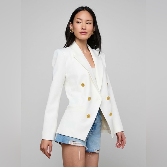L’agence Kyomi Double-Breasted Blazer $675 New with tag - Picture 5 of 13